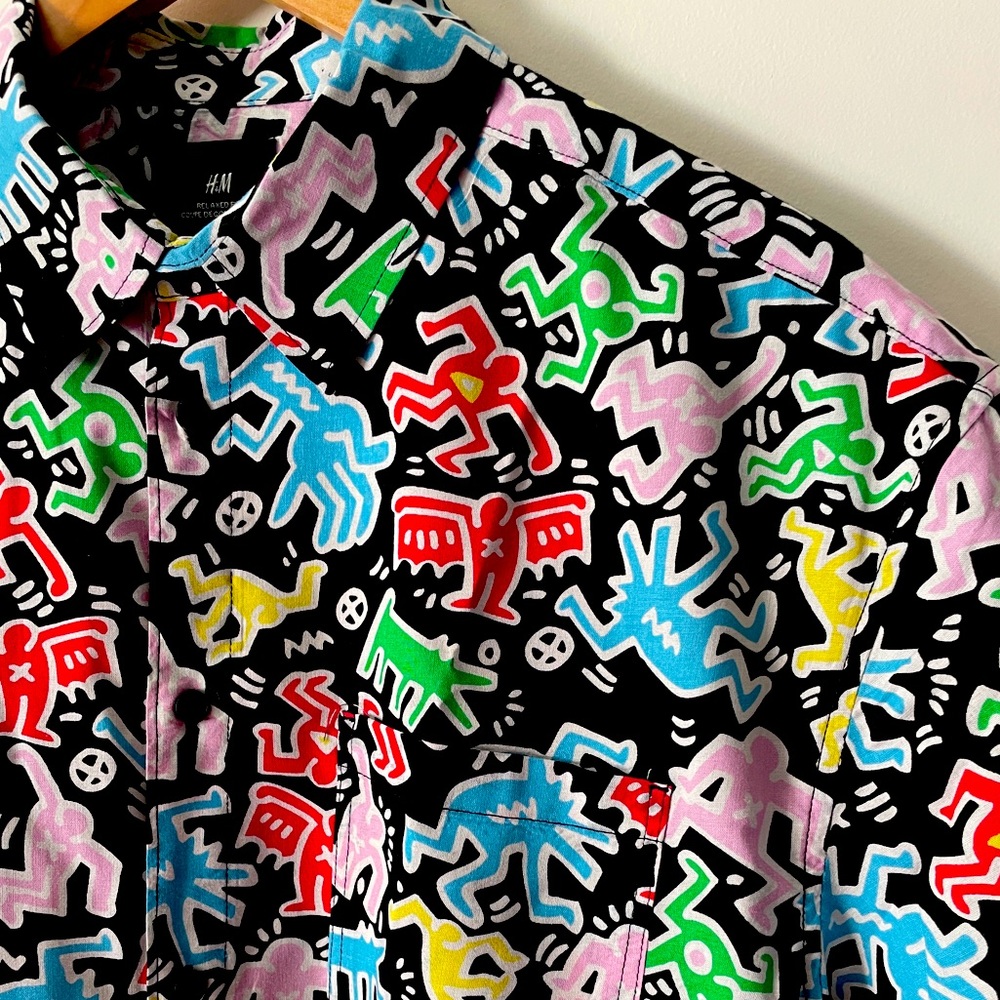 Keith Haring By H&M Men’s Short Sleeve Medium